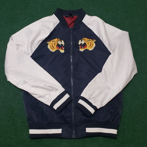 H M Jackets Coats Hm Limited Edition Japan Tiger Sukajan Jacket Poshmark